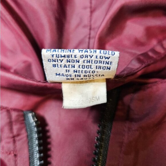 Vintage 90s Old Navy Packable Anorak Jacket With Hood & Pouch Storage - Picture 8 of 13